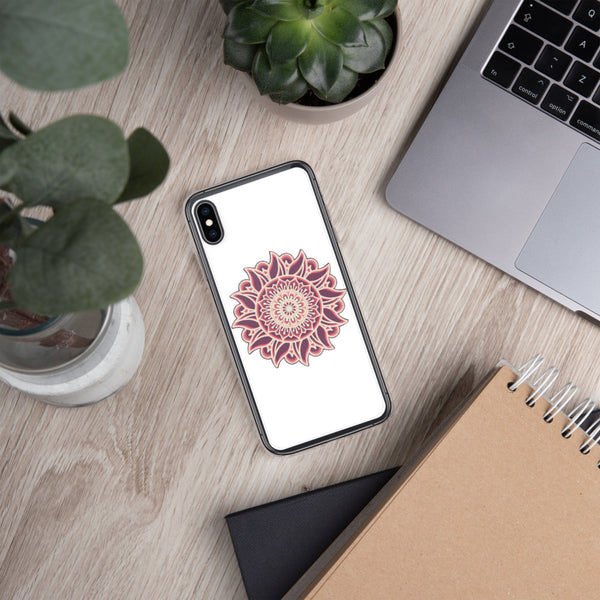 iPhone Case Mandala White